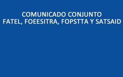 Un mismo camino | Comunicado conjunto
